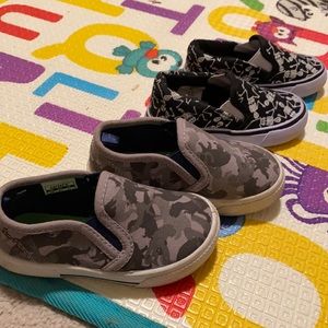 2 Slip On Sneakers Toddlers 6